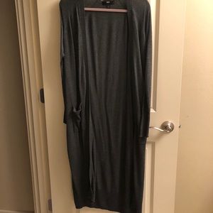 long cardigan